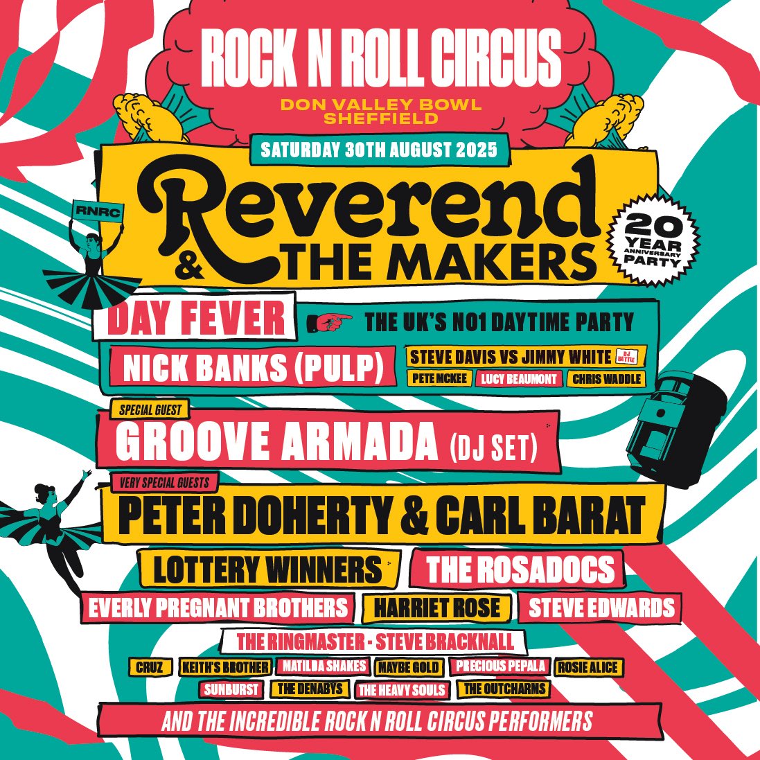 The Rosadocs (@therosadocsuk) on Twitter photo Absolutely buzzing to be joining <a href="/Reverend_Makers/">Reverend&TheMakers</a> , <a href="/petedoherty/">Peter Doherty</a> & Carl Barat, <a href="/DayFeverUK/">DAY FEVER</a> , <a href="/GrooveArmada/">Groove Armada</a> , <a href="/LotteryWinners/">Lottery Winners</a> and more on the <a href="/RandRCircus/">RocknRollCircus</a> Main Stage on Saturday 30th August.
Tickets are flying here:
bit.ly/RNRCSatTickets
What a day this is gonna be🧡 Absolutely buzzing to be joining <a href="/Reverend_Makers/">Reverend&TheMakers</a> , <a href="/petedoherty/">Peter Doherty</a> & Carl Barat, <a href="/DayFeverUK/">DAY FEVER</a> , <a href="/GrooveArmada/">Groove Armada</a> , <a href="/LotteryWinners/">Lottery Winners</a> and more on the <a href="/RandRCircus/">RocknRollCircus</a> Main Stage on Saturday 30th August.
Tickets are flying here:
bit.ly/RNRCSatTickets
What a day this is gonna be🧡