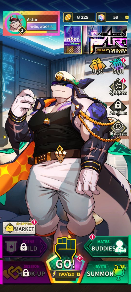 I came, I saw, I conquered.
I came. Then I came again. Then I came once more.

I was exposed to this hot daddy and I made it my mission to pull for him. I was victorious. When the night comes, so will we. I will sleep on his pecs and it will be glorious...

Astar, signing out ^ ^