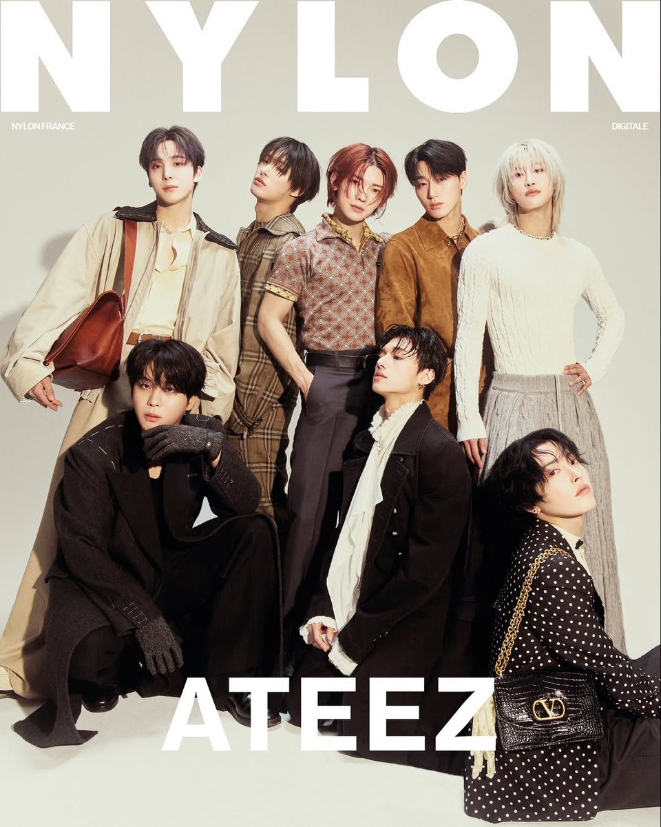 1024updates's tweet photo. [📷] ATEEZ for NYLON France Digital Cover

#ATEEZ #에이티즈 @ATEEZofficial https://t.co/WZfBJQ8byT