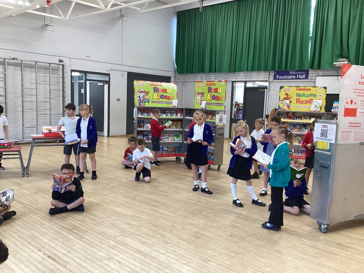 Thank you to all families who supported our Scholastic Book Fair. Through sales, we have raised over £480 to spend on books for our school. #Scholastic