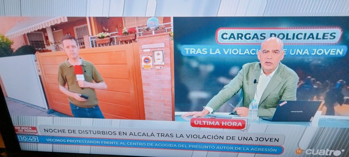 Risto.
Crees que no hablando de la violación el otro día en Alcalá de Henares de una joven Madrileña, esta todo aclarado?
Cortaste a la chica de Vox como buen siervo 
pero seguirá subiendo exponencialmente en votos no lo dudes....☝️🖲️
#TEM8j