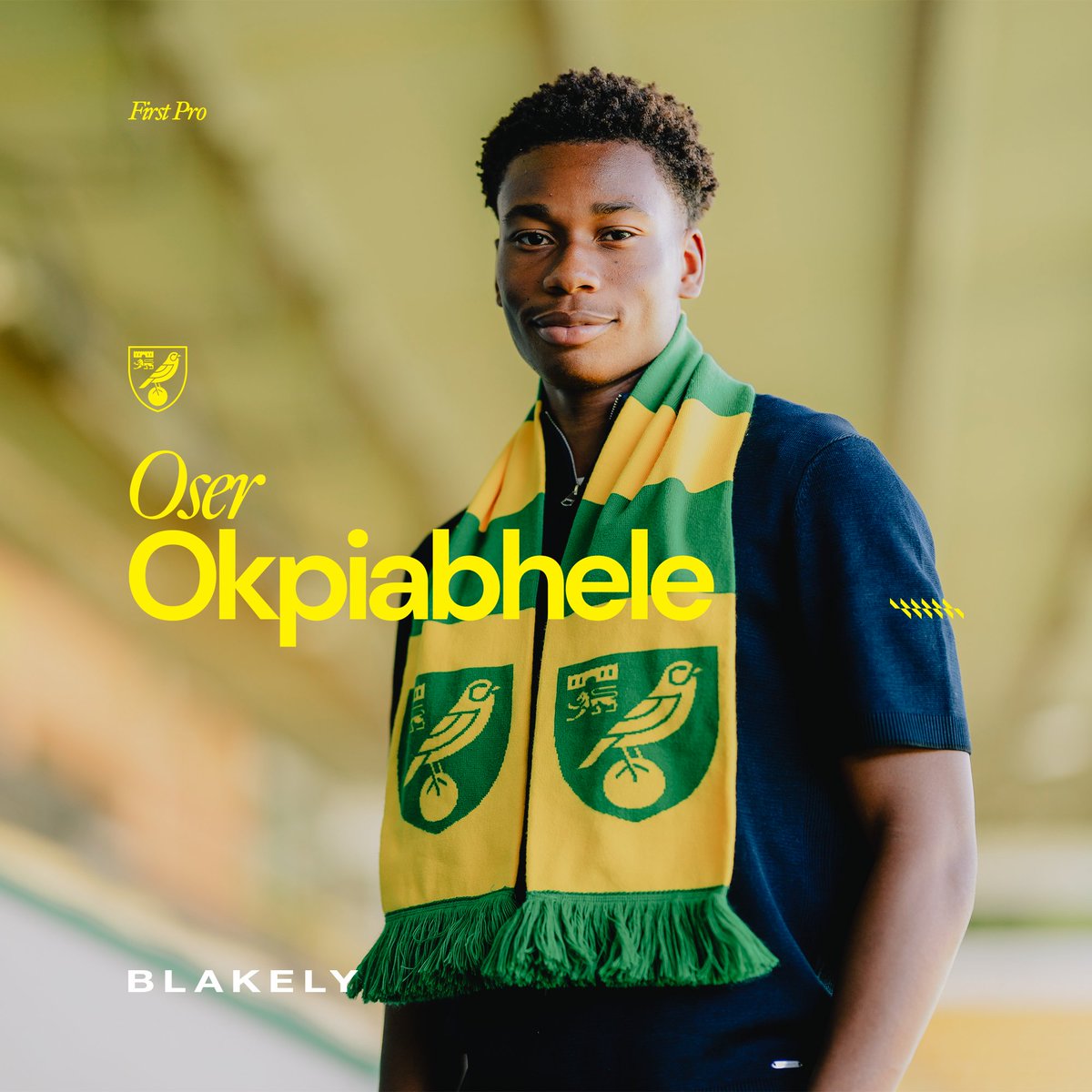NorwichCityAcad's tweet photo. Oser Okpiabhele has signed his first professional contract at Norwich City ✍️

Congrats, Oser! 💪