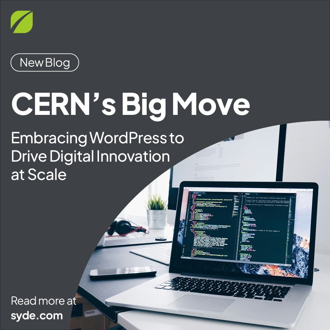 syde_gmbh's tweet image. 🌐 CERN built the World Wide Web. Now they’re building their website with WordPress.  🚀 

Read our latest article to learn more:
🔗 eu1.hubs.ly/H0lBKtt0

#WordPress #EnterpriseCMS #DigitalTransformation #OpenSource #WebDevelopment #TechStrategy #EnterpriseWordPress