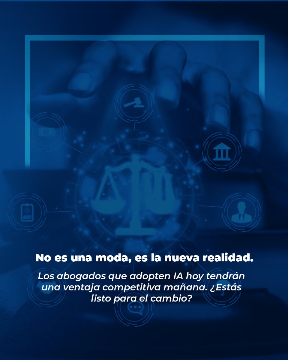 La inteligencia artificial está transformando el mundo legal. 🔎

En NATICUM invitamos a profesionales y estudiantes a conocer estas herramientas que ya están cambiando la forma de ejercer el derecho. ⚖️💻
¿Quieres saber más? Síguenos para estar al día con la innovación jurídica.