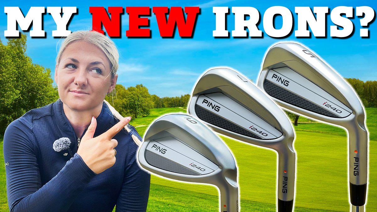 Are These Ping's BEST Irons Yet?!

The new tour inspired i240 irons replace the i230 offering but look to offer more forgiveness and height.

So will they be replacing the Ping Blueprint S irons in my bag?

Ping i240 iron review ➡️ bit.ly/4kyjCaN