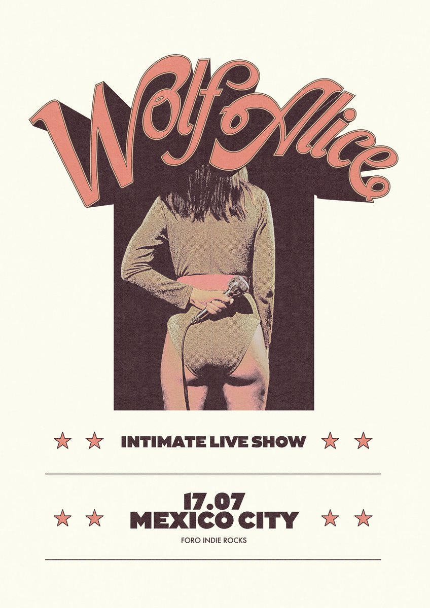wolfalicemusic's tweet photo. Mexico! Vamos a verte xxxx
Free guest tickets for our show on 17th July available now 🇲🇽
https://t.co/Ri9fZMMfK5 https://t.co/uJMX2nThlw