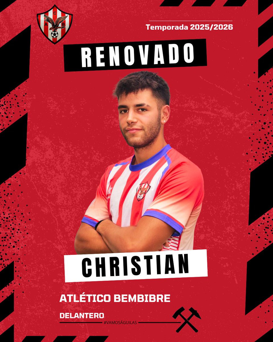#Renovacion

Christian renueva con el Atlético Bembibre.

#VamosÁguilas