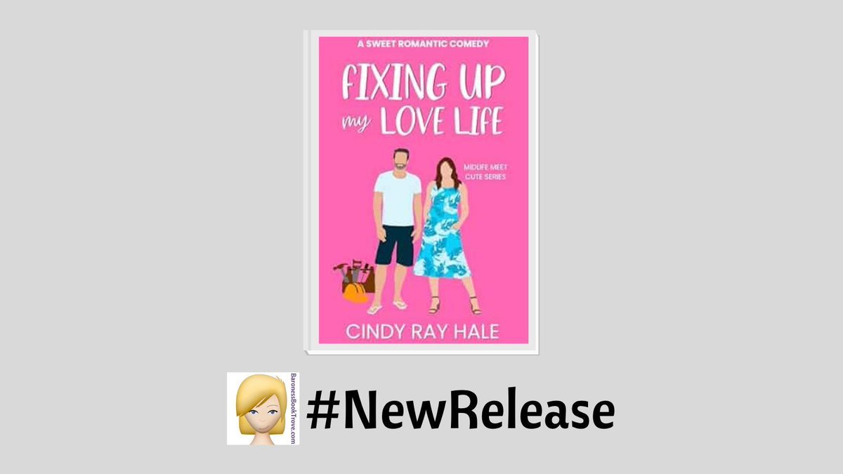 Karen Baroness and Jen (@baronessbt1) on Twitter photo Here’s an awesome new sweet romance called FIXING UP MY LOVE LIFE by <a href="/CindyRayHale/">Cindy Ray Hale</a> that is available now and it is the 2nd book in the Midlife Meet Cute series!
#sweetromance #MidlifeMeetCute #book #newrelease #books #booklover #newbooks #readers #bookworms #booknerds #bookaholic Here’s an awesome new sweet romance called FIXING UP MY LOVE LIFE by <a href="/CindyRayHale/">Cindy Ray Hale</a> that is available now and it is the 2nd book in the Midlife Meet Cute series!
#sweetromance #MidlifeMeetCute #book #newrelease #books #booklover #newbooks #readers #bookworms #booknerds #bookaholic