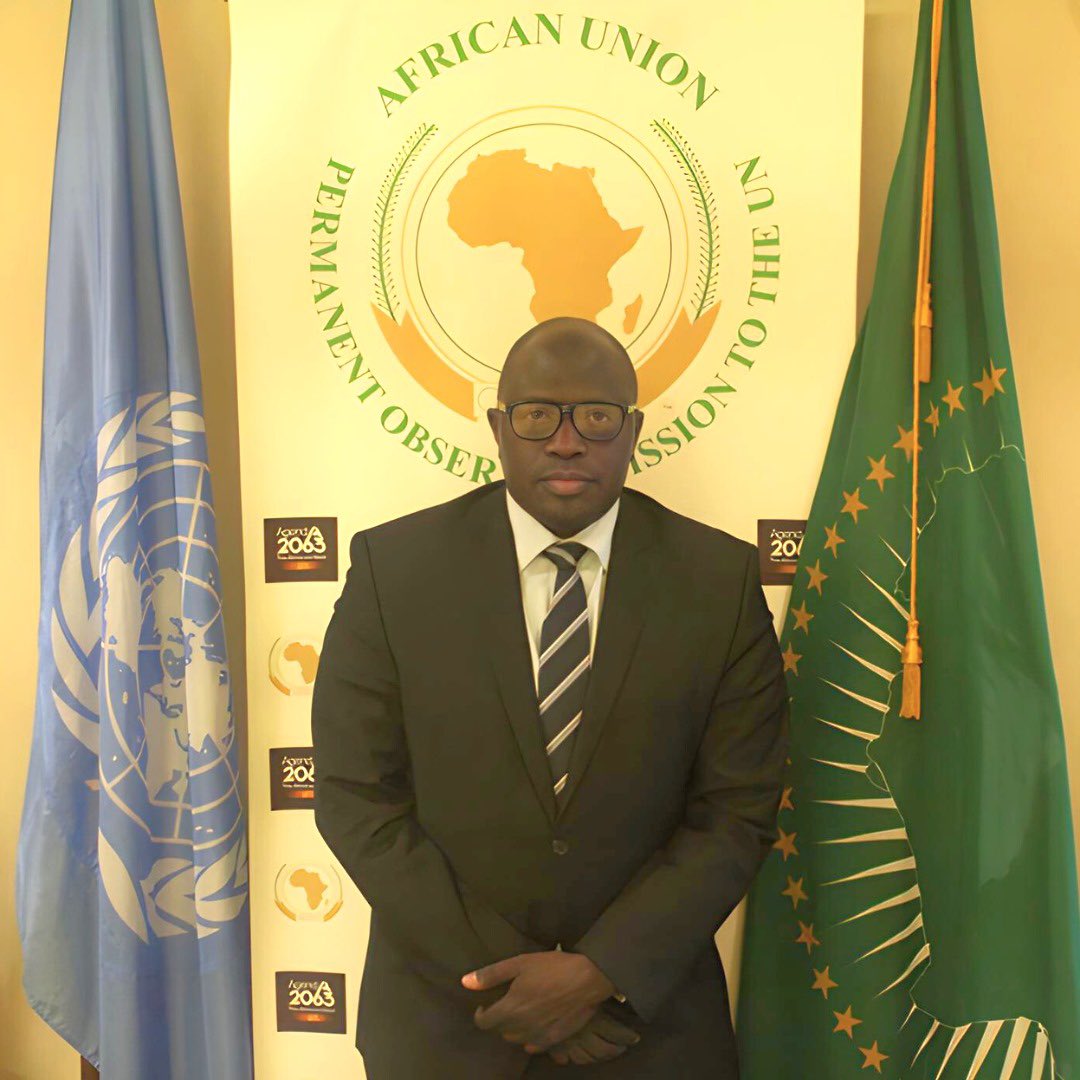 African Union Mission to the UN (@africanunionun) on Twitter photo “I will build on the solid foundation laid by my predecessors to promote consensus among members of the #AfricanGroupUN on our shared concerns and priorities, while effectively communicating the position of the broader <a href="/UN/">United Nations</a> membership.”
H.E. Amb. Lamin B. Dibba, Permanent “I will build on the solid foundation laid by my predecessors to promote consensus among members of the #AfricanGroupUN on our shared concerns and priorities, while effectively communicating the position of the broader <a href="/UN/">United Nations</a> membership.”
H.E. Amb. Lamin B. Dibba, Permanent