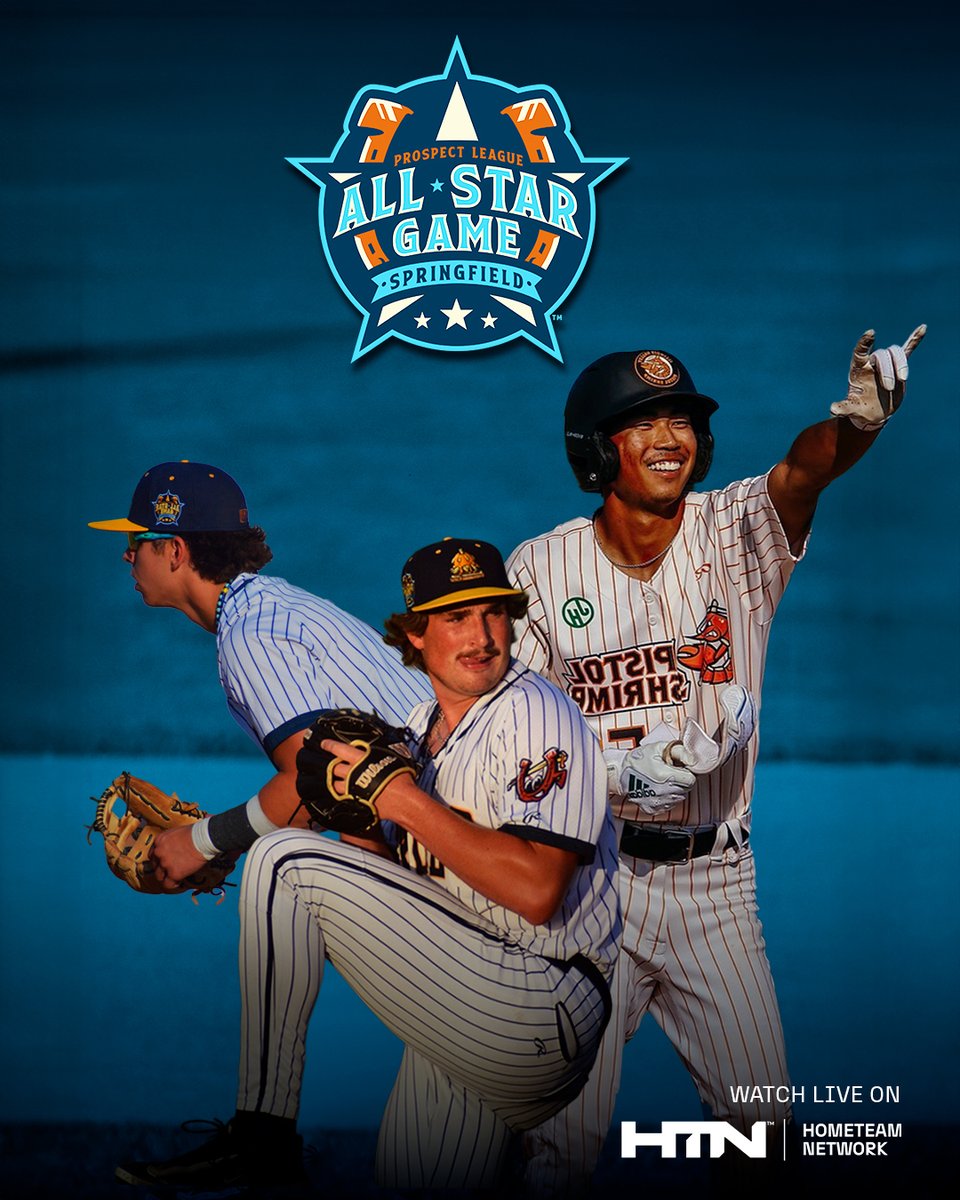 The 2025 Prospect League All-Star Game is tonight! ⭐️ ⚾️

Join us in Springfield or watch starting at 6:10 PM (CT) at prospectleaguenetwork.com!