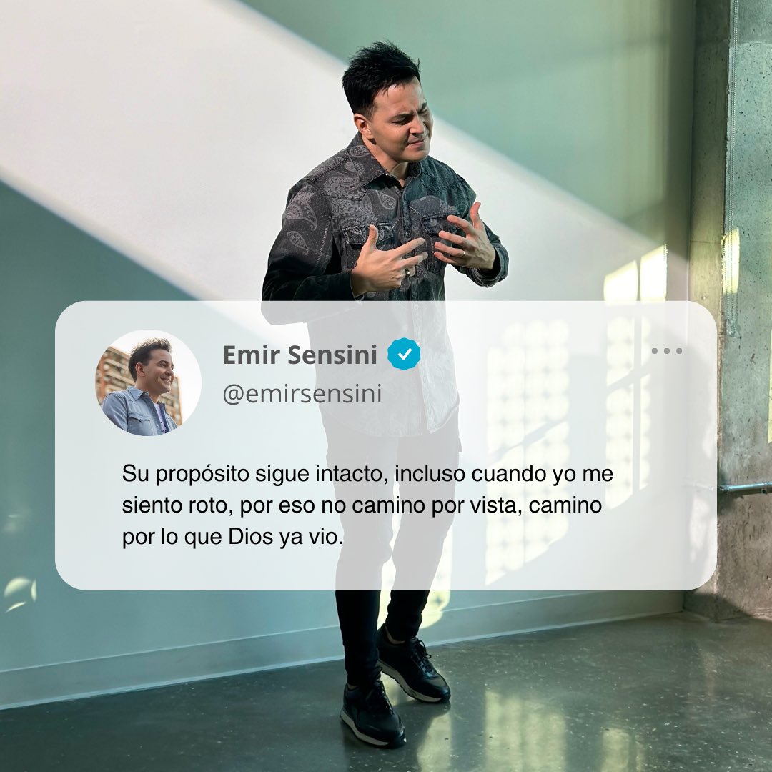 ❤️‍🔥🙏🏻 No desistas, sigue creyendo. 

“Y sabemos que a los que aman a Dios, todas las cosas les ayudan a bien, esto es, a los que conforme a su propósito son llamados.” Romanos 8:28 

Comparte a alguien, Dios usará esta publicación a favor de esa persona.