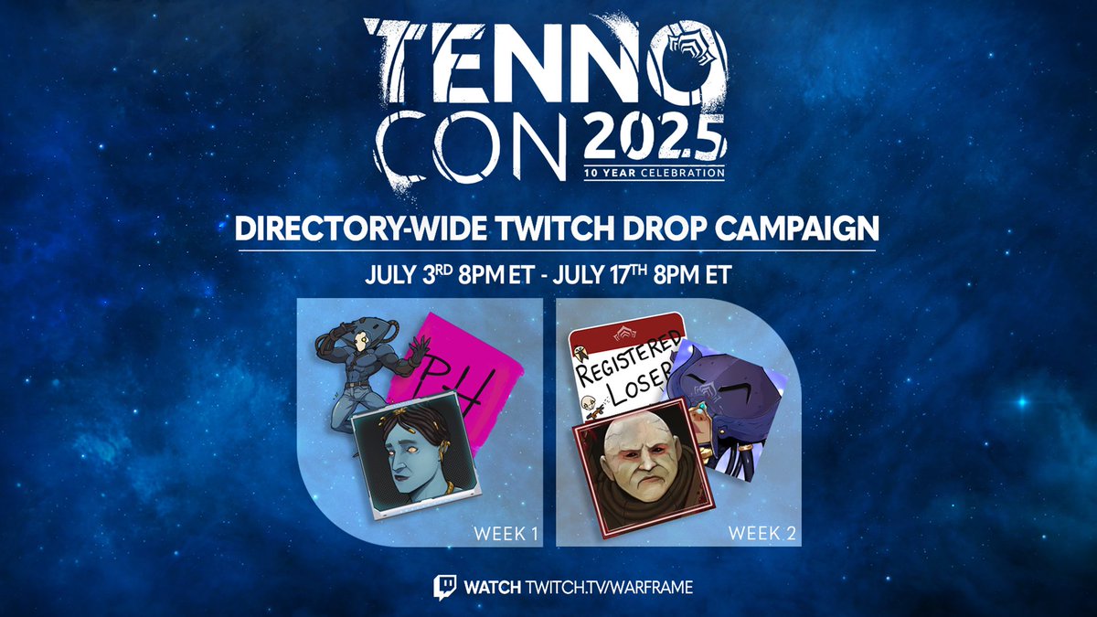 Twitch Drops are live for Warframe! Let's hang and farm some stuff for a bit!

twitch.tv/miabyte