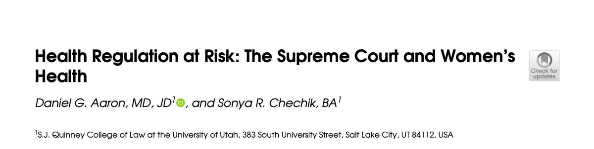 Supreme Court's decision in "Corner Post" allows longstanding rules governing public health &amp; health care to be challenged in court. This could lead to judges invalidating cornerstone rules physicians rely on, especially for repro health care @MedLawDan  buff.ly/a7dCYuI