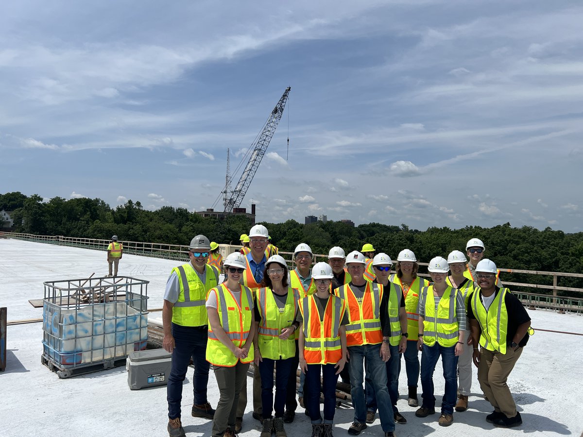 From our Akron office, we've had a front-row view of the Route 8 bridge construction unfolding just outside our window. We recently had the opportunity to take a tour and see it up close. Thank you to <a href="/ODOT_Statewide/">Ohio Dept of Transportation</a> for having us!