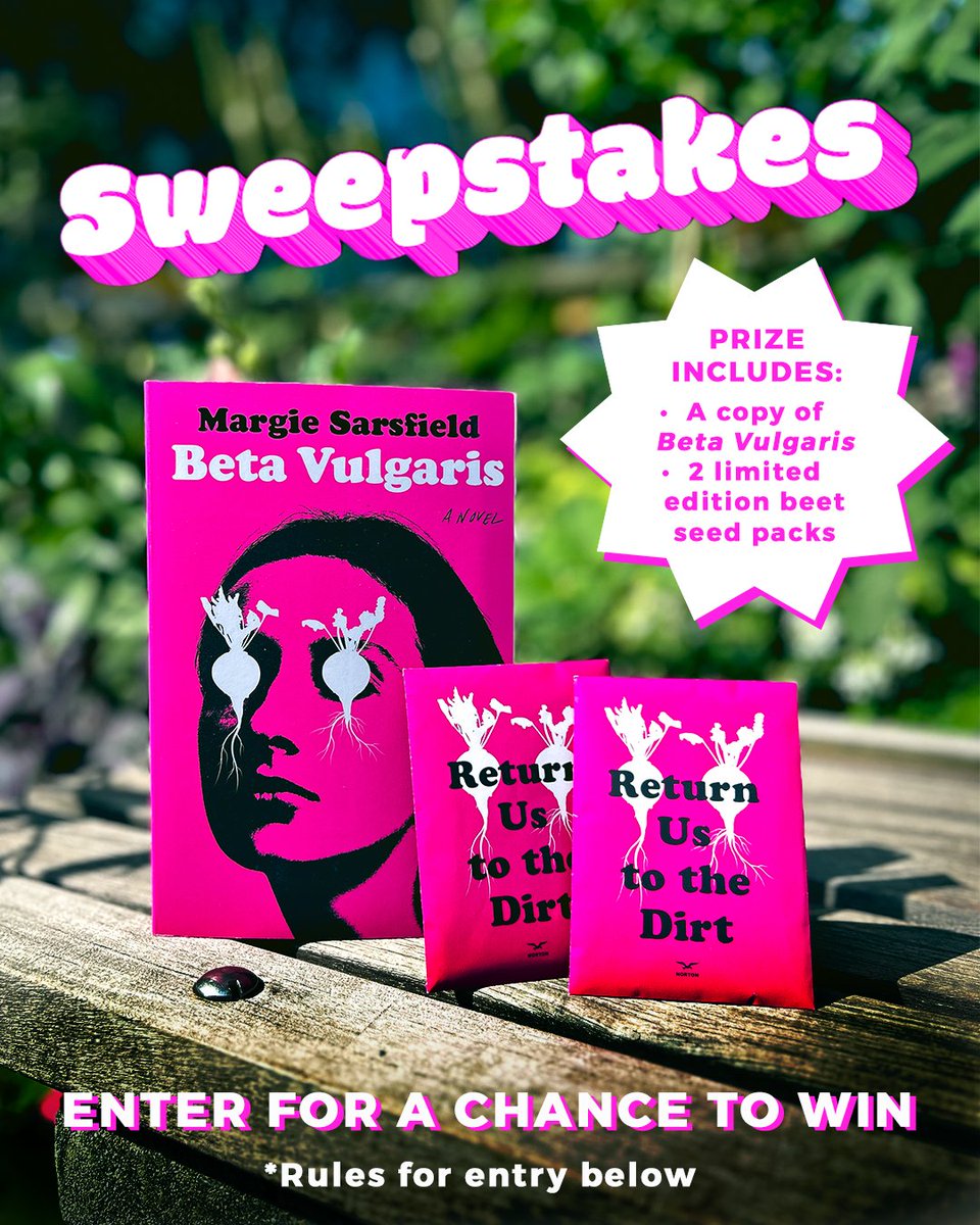 Norton is celebrating National Beet Day by offering you the chance to win a prize package featuring our favorite beet-themed book: BETA VULGARIS!

To enter: fill out and submit the form at bit.ly/beta-vulgaris-…