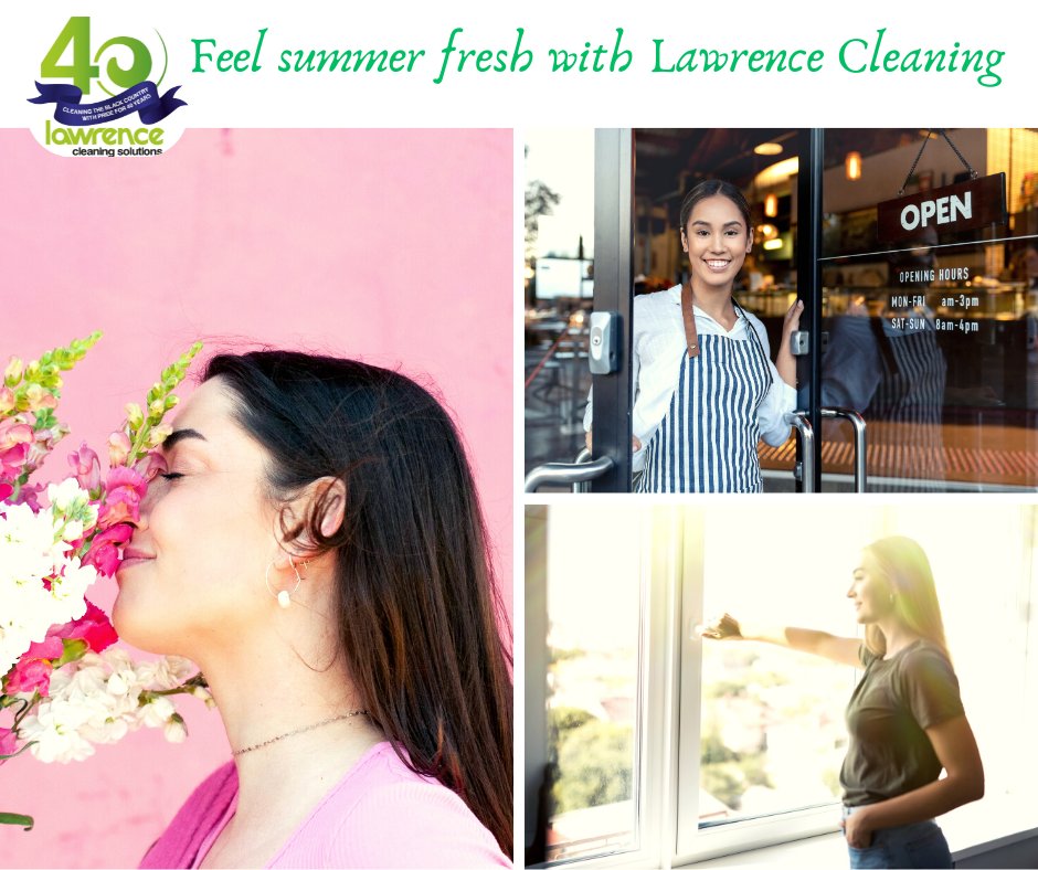 While most of us enjoy the warm weather, it can bring challenges for keeping your workspace clean &amp; odour-free. Think dust, dirt, &amp; those not-so-pleasant summer smells

Need a summertime freshen-up? We're here to help with flexible cleaning services tailored exactly to your needs