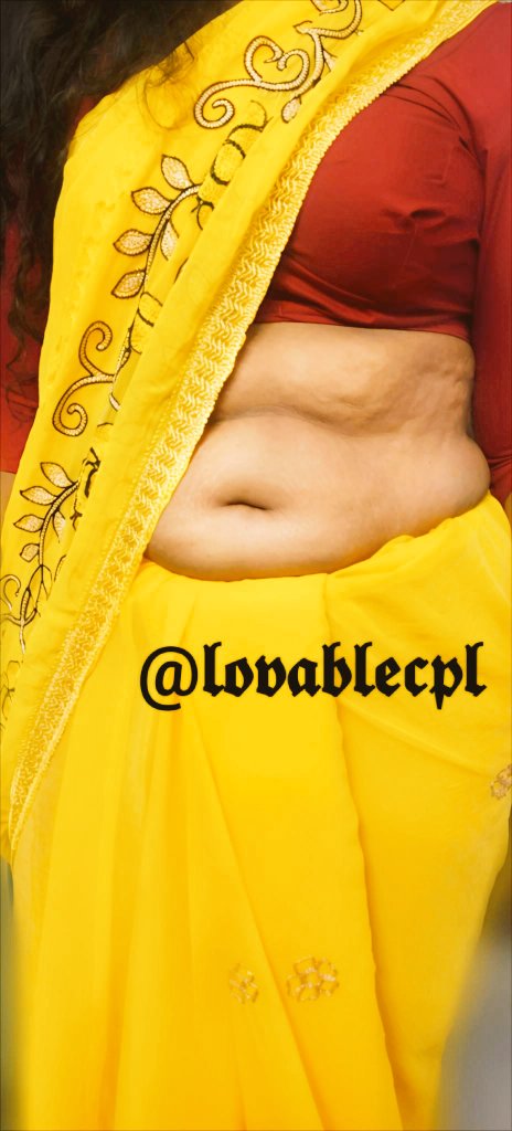 lovablecpl's tweet photo. Finally The mystery Is Open 

 EN Wife oda chubby ah alagana  thoppul kuliyil  Antha yellow sareee la paduka potu nakka   👅 yar varinga 💋💥 

Deep kuli Thoppul ah partha ena thonuthu Comment pannunga 🥵🥵 https://t.co/OUR29lrRDC
