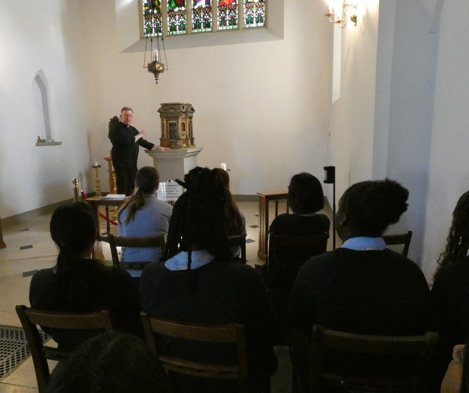 Today, our Year 8 and 9 liturgy prefects embarked on a Jubilee Pilgrimage to Brentwood Cathedral! Together, we created a special <a href="/CAFOD/">CAFOD</a> Jubilee Pledge for peace and happiness in our community. Well done girls for your outstanding conduct! ✨ #JubileeYearofHope #CAFOD #StBernards