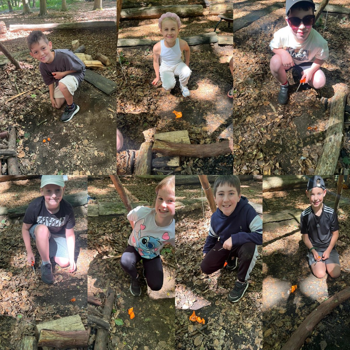 <a href="/Y4KingClass/">Y4 King Class</a> Today we used flint and steel to make our own fires.