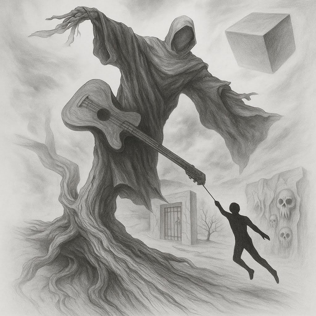 Today is Beck’s birthday! My fan art - “Emergency Exit” - cpairt.com blog - super-fan art….