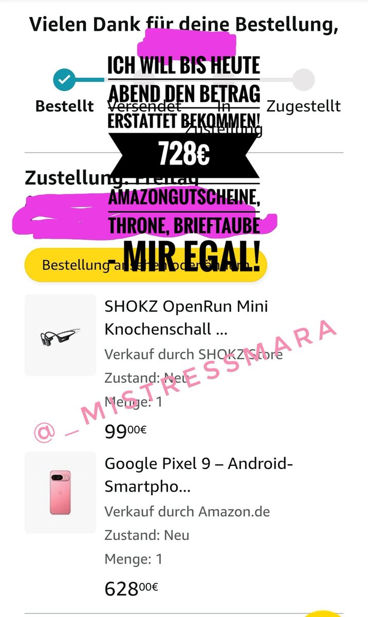 _MistressMara's tweet photo. Finally, I decided on a new phone!
And you have to pay it 🐽 https://t.co/9GFOfqctdf