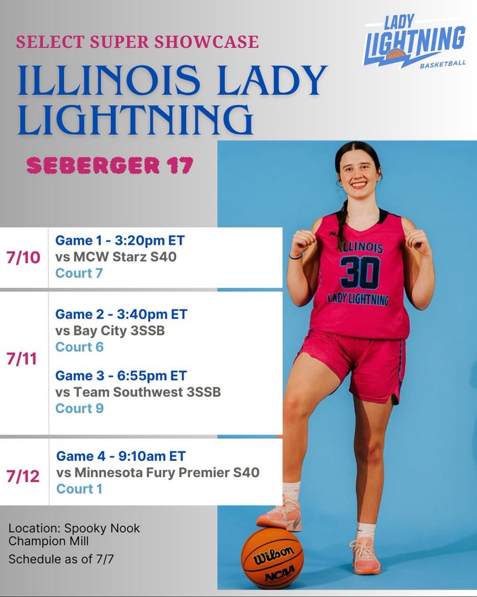 Megan Ganschow (@meg_ganschow88) on Twitter photo Here is my schedule for this weekend in Ohio! Can’t wait to get back on the court with my <a href="/LadyLightningIL/">IL Lady Lightning</a> teammates!! <a href="/DGSgirlsBBALL/">Downers Grove South GBB</a> Here is my schedule for this weekend in Ohio! Can’t wait to get back on the court with my <a href="/LadyLightningIL/">IL Lady Lightning</a> teammates!! <a href="/DGSgirlsBBALL/">Downers Grove South GBB</a>