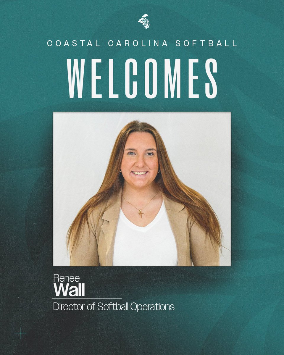 CoastalSoftball's tweet image. Wall Joins Softball Staff as Director of Operations
Read more below
shorturl.at/q87zV