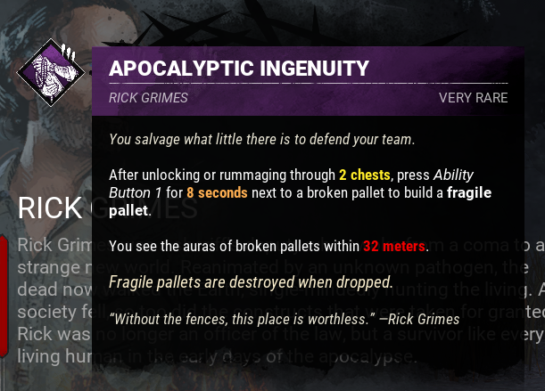 MintSkullYT's tweet image. RICK GRIMES INGAME + PERKS!
Party Pallets are now part of the game :D