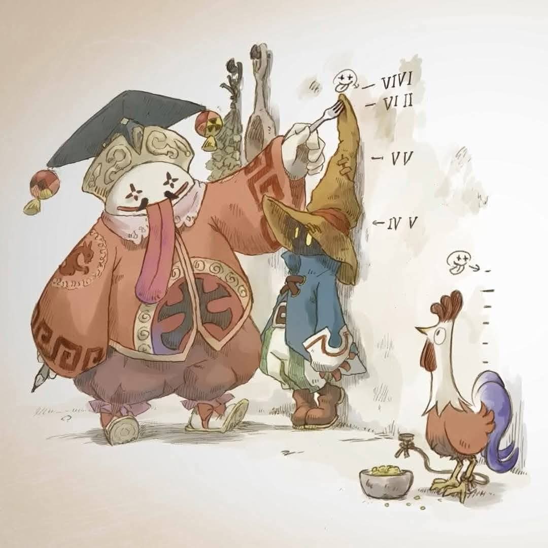 FantasyAnime's tweet photo. Vivi artwork from Final Fantasy IX’s new prequel picture book https://t.co/pmpstCkkiz