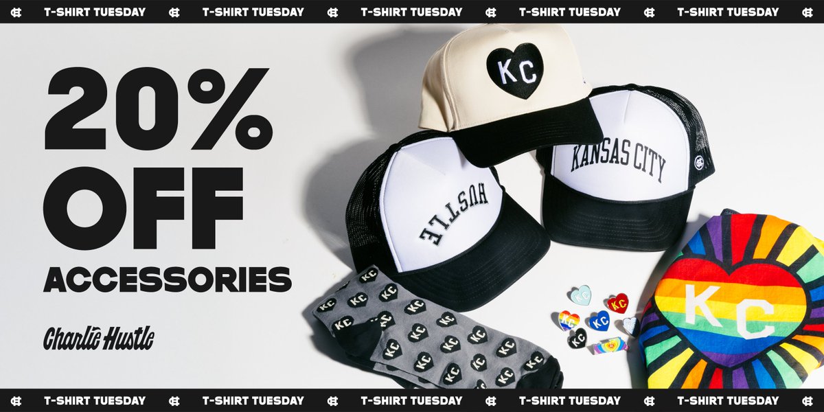 Your favorite day of the week has arrived 🔥

Enjoy 20% off your favorite accessories until midnight tonight! Whether you're rocking some of our new headwear or styling your suit with fresh dress socks, we’ve got something just for you.

Shop Now-&gt; hubs.ly/Q03wfmxs0
