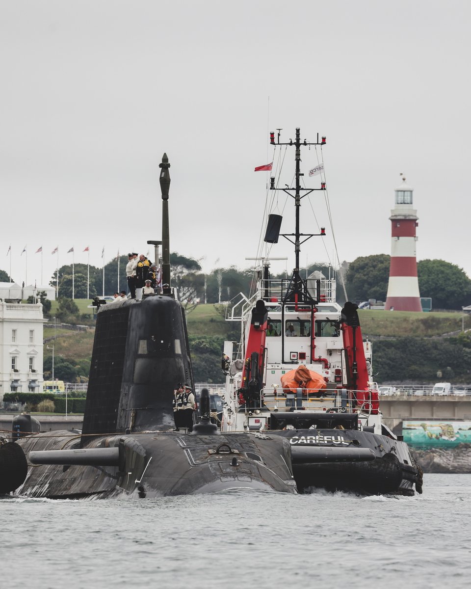 SDA_mod's tweet image. The first chapter of HMS Astute's career has been full of firsts.
🇦🇺First A-boat to visit Australia
🌊First A-boat through the Suez Canal
🇺🇸First A-boat to visit the USA
Last week HMS Astute arrived in Devonport to undergo a mid-life revamp. Read more: ow.ly/HKOh50WmpIa