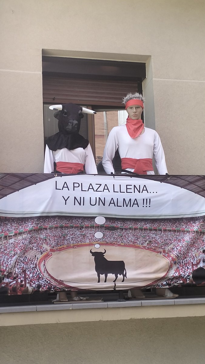 Merliburu's tweet image. #Egia. #sanfermin2025