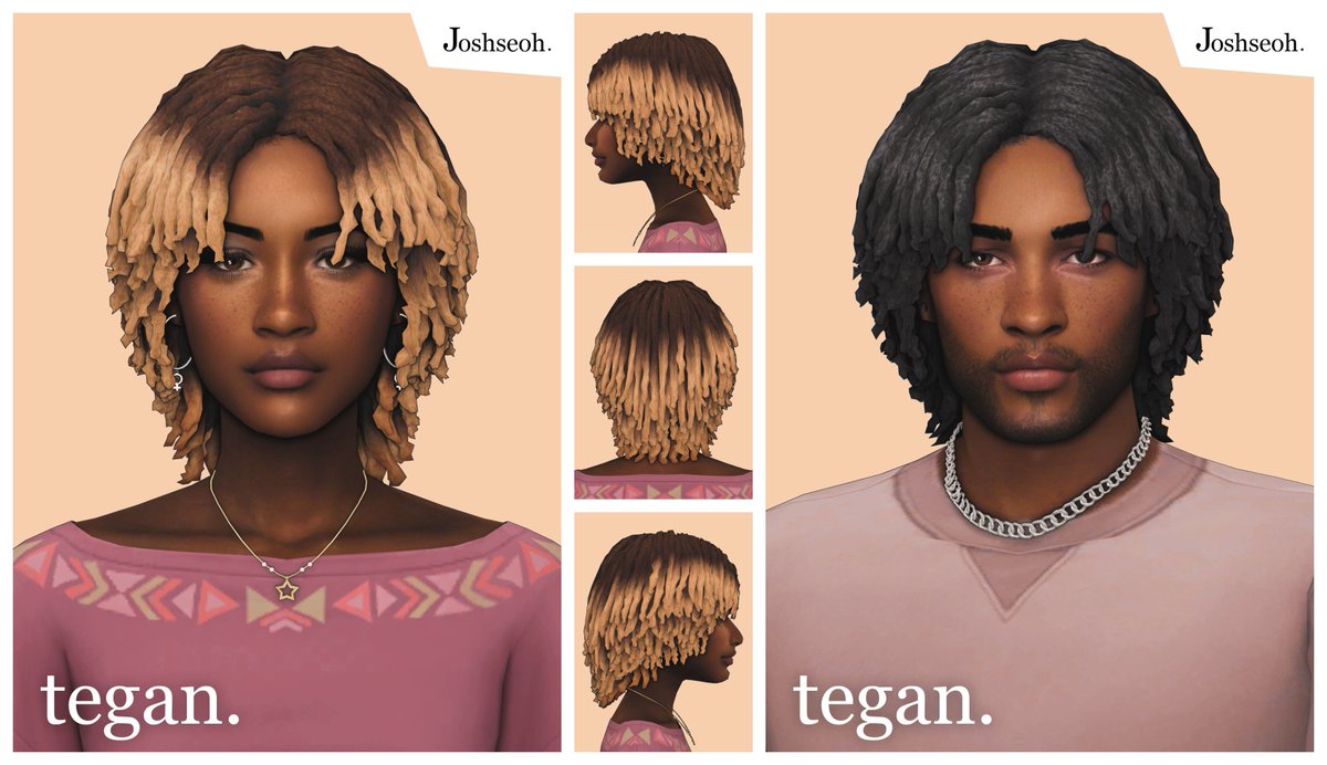 joshseoh's tweet image. Tegan Hair & Ombre Overlay ✨ (Hair Commissions)
For all frames
Basegame compatible
Teen-Elder
Now available for download!
Public release: 21-July-2025
#TheSims4