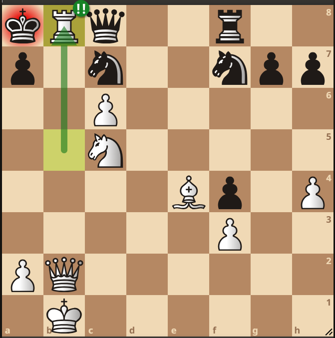 GMIgorSmirnov's tweet photo. Brilliant Rook Sacrifice, but why?🤔🤔 https://t.co/15QMW4gcsf