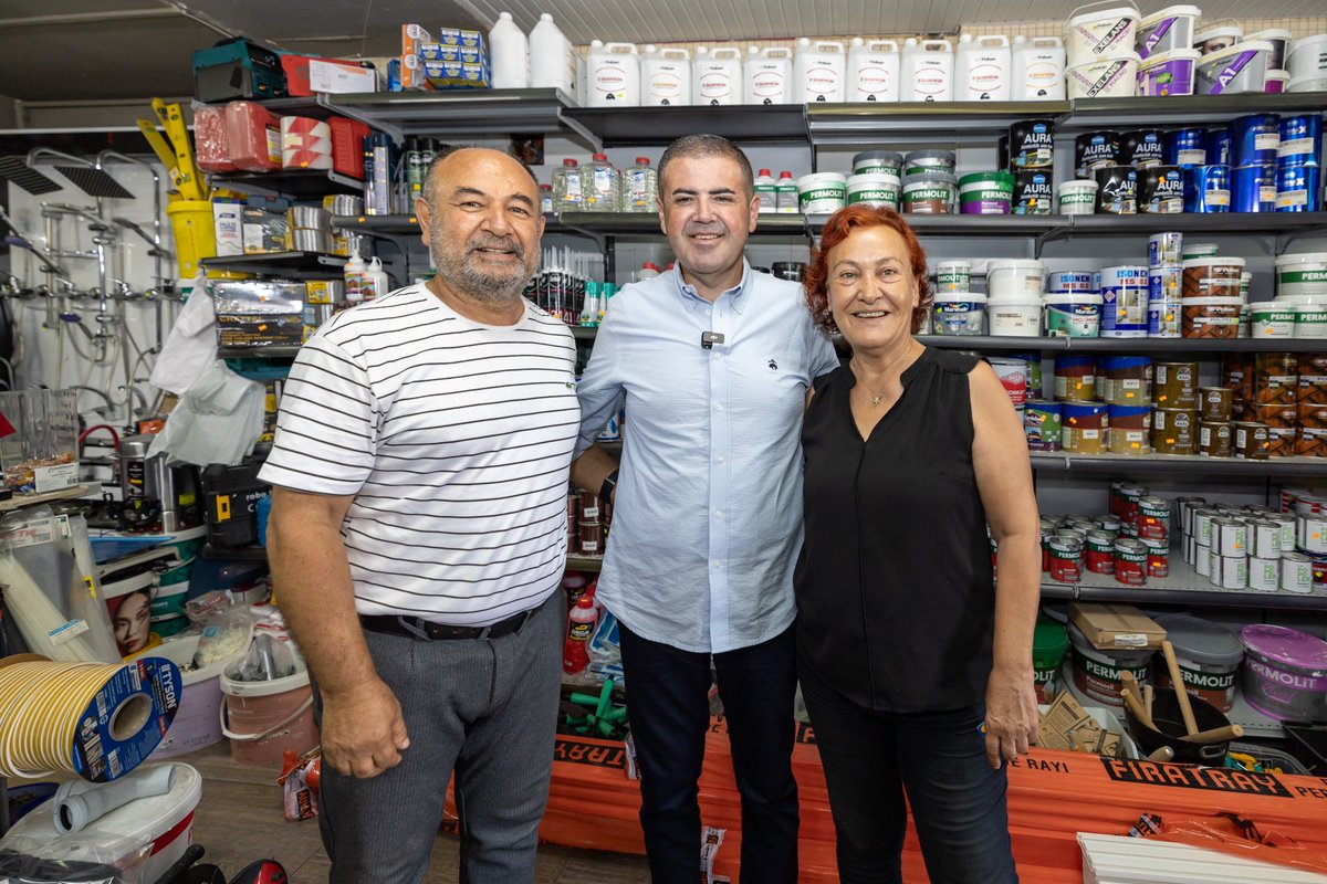 Belediye Başkanımız Ahmet Serkan Tuncer, Menderes Mahallesi’nde esnafımıza hal hatır sordu, vatandaşlarımızla içten sohbetler etti.

Bu şehri birlikte büyüteceğiz, birlikte güzelleştireceğiz. 🤍