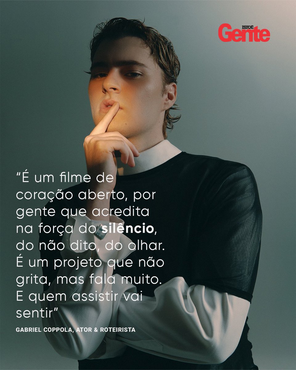 Meu primeiro filme autoral, #OlhosEmMim.
Um drama psicológico queer: uma história sensorial que atravessa o desejo reprimido, os silêncios acumulados, a culpa e a identidade em conflito.

Matéria completa nos comentários 🩶