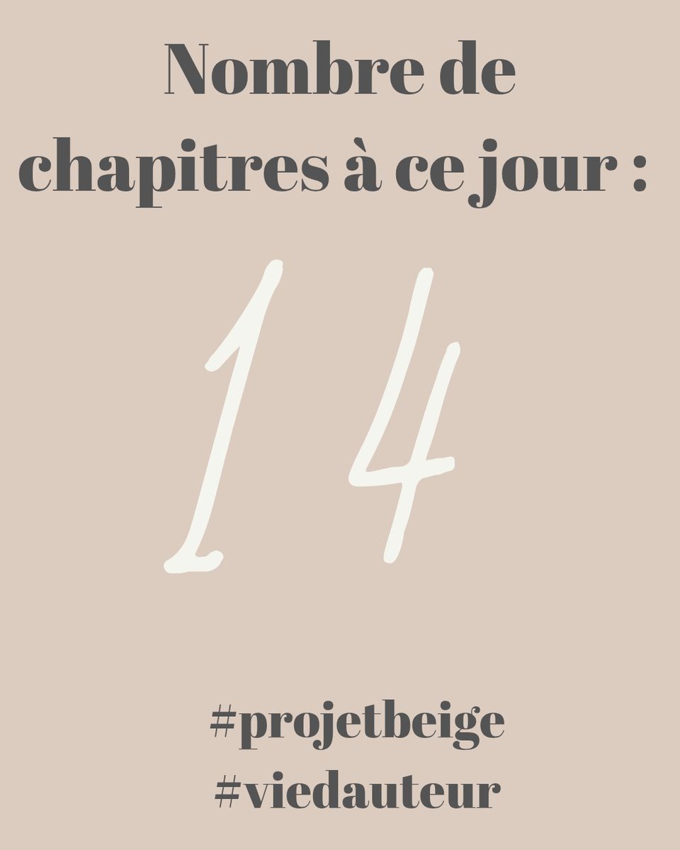 Mon nouveau manuscrit avance!

#projetbeige
#viedauteur