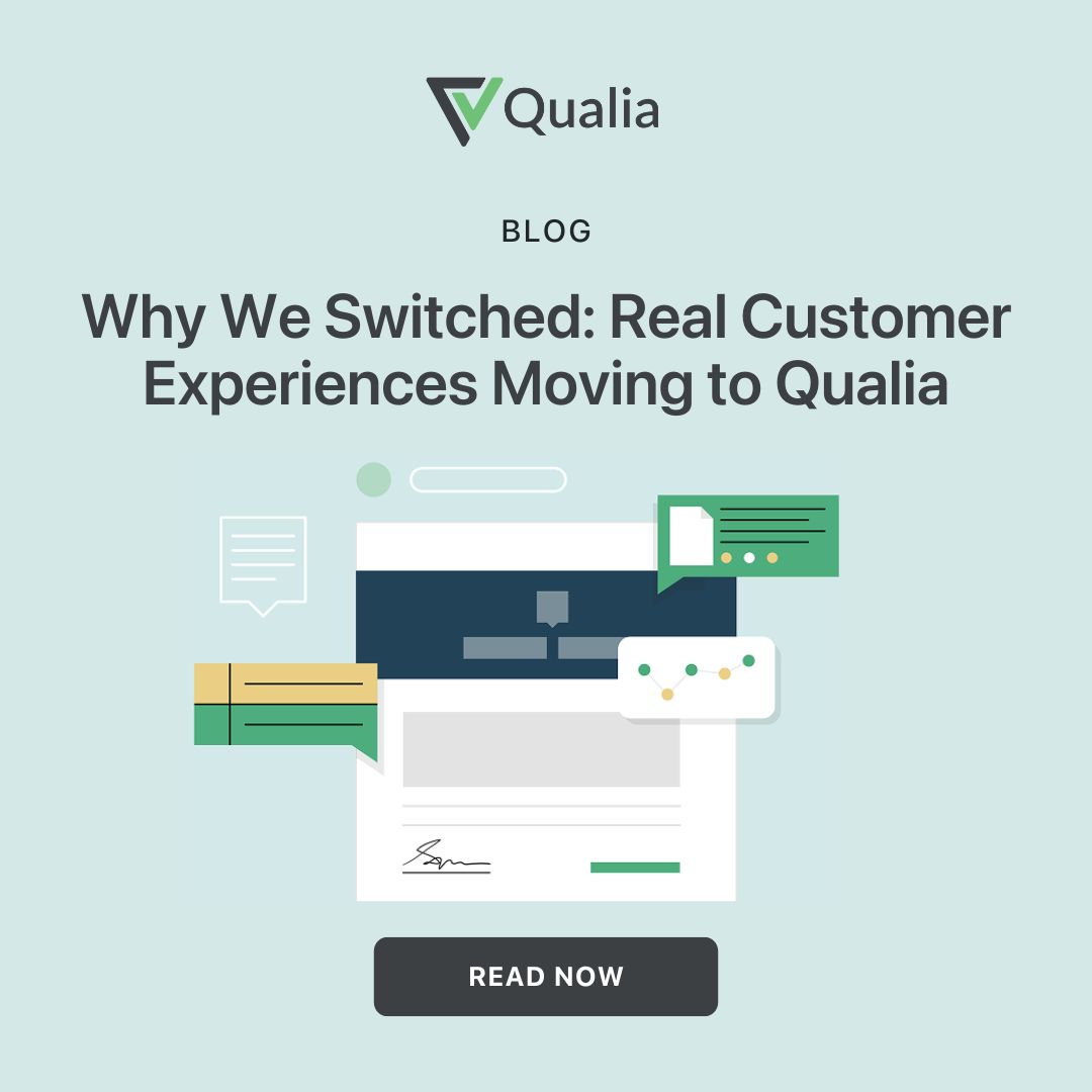 Qualia (@qualiasoftware) on Twitter photo Feeling the strain of legacy software? The frustration of juggling multiple, disjointed systems is common among title & escrow companies. Learn how leaders from three innovative businesses overcame this challenge by switching to Qualia: blog.qualia.com/why-we-switche… Feeling the strain of legacy software? The frustration of juggling multiple, disjointed systems is common among title & escrow companies. Learn how leaders from three innovative businesses overcame this challenge by switching to Qualia: blog.qualia.com/why-we-switche…