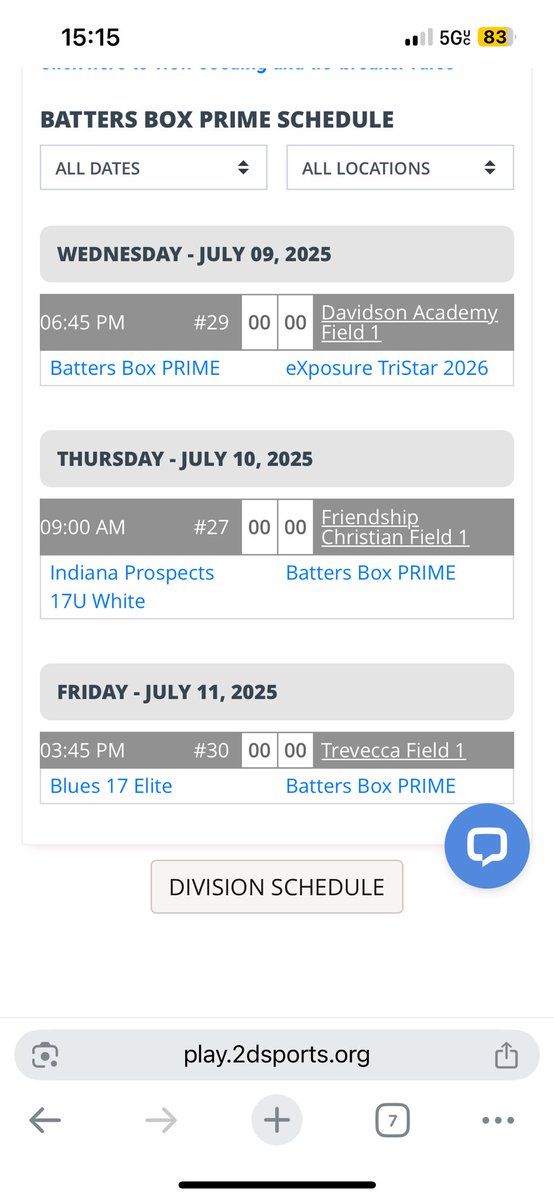 Week 🎲 on deck.

<a href="/BattersBox/">Batters Box Baseball</a> <a href="/BoxBoysScout/">Batters Box Scout Teams</a> <a href="/TRABaseball/">TRA Baseball</a> <a href="/2DsportsTN/">2D Sports Tennessee</a>