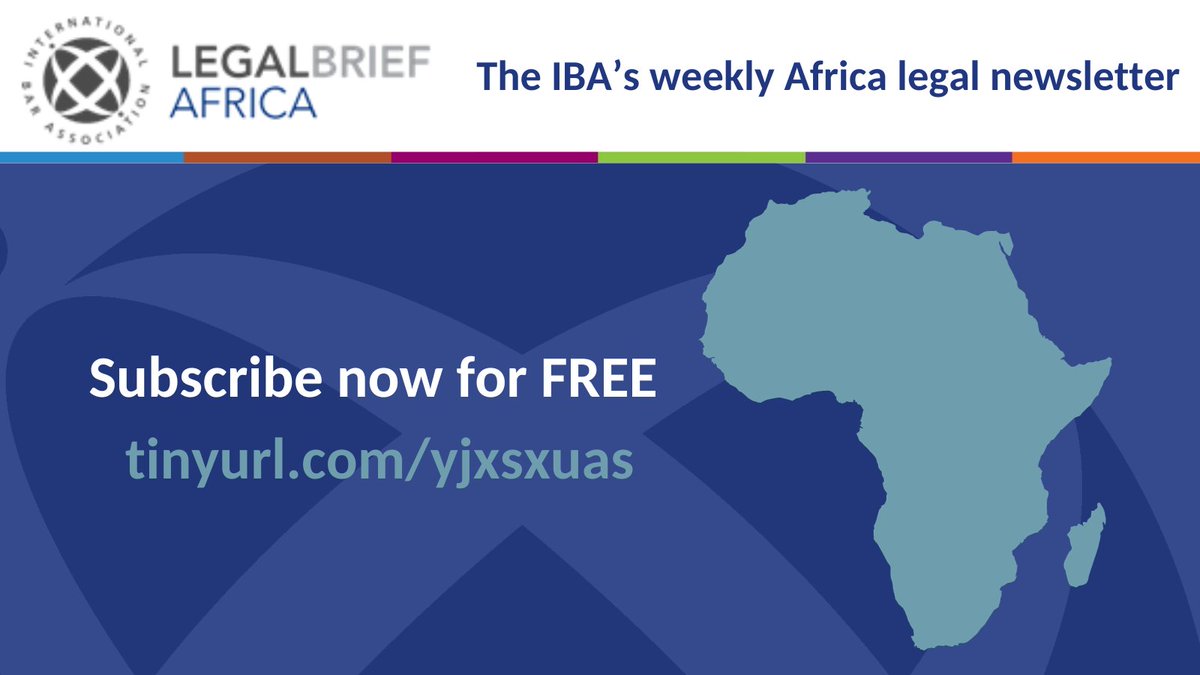 IBALegalAfrica's tweet image. Edition 1131 of IBA Legalbrief Africa: #SouthAfrica's President, Cyril Ramaphosa, to intervene following allegations of political interference and corruption in the police and judiciary.
Read: legalbrief.co.za/diary/legalbri…