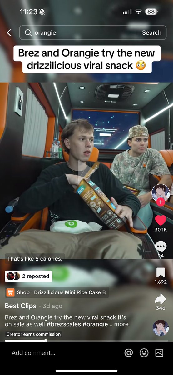 to whoever made this TT shop ad of Orangie and I eating these rice cakes… 

I want my commission