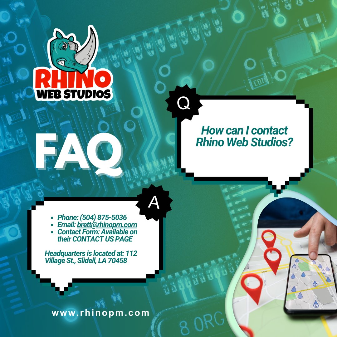 rhinopm's tweet image. Need to get in touch with us? We’d love to hear from you!
Whether you have questions, need support, or you're ready to start a new project, the Rhino Web Studios team is just a message away.
Reach out here: rhinopm.com/contact
#RhinoWebStudios #ContactUs #WebDesignSupport