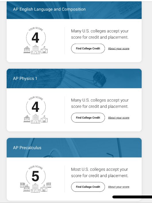 VKamarck's tweet image. Received my AP scores! 4s for AP physics and Lang, 5 in AP pre-calculus!