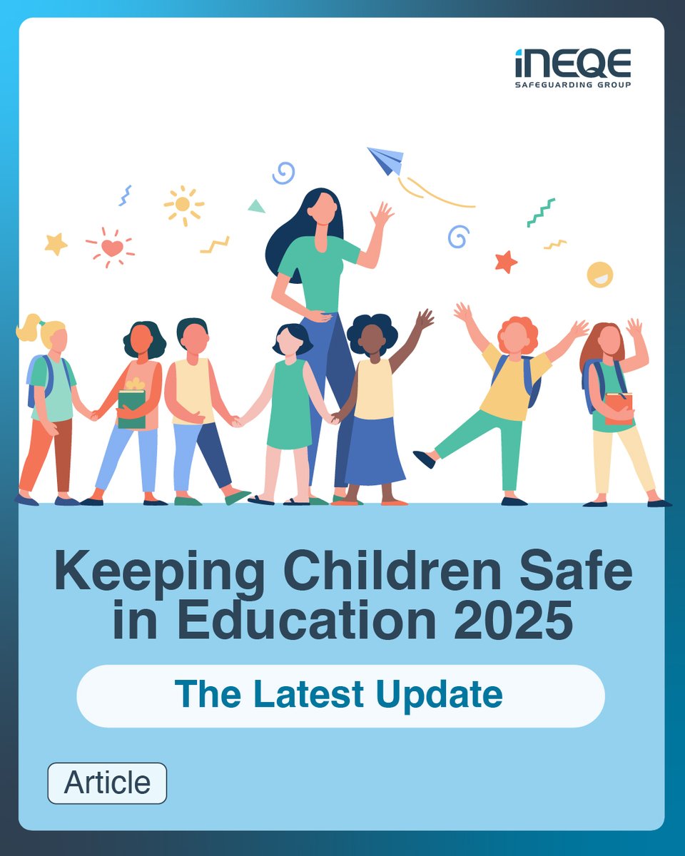 New school year, new guidance! 💡 The government have released the updated ‘Keeping Children Safe in Education 2025’ guidance with the revised version coming into force in September 2025 📚 It builds on 2024, bringing key adjustments for child protection in education. A must-read