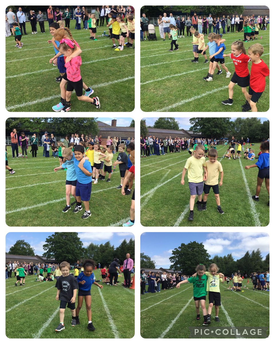 #1P #KS1 Sports Day - we had a fantastic sports day today where everyone worked as a team and helped each other along the way!!