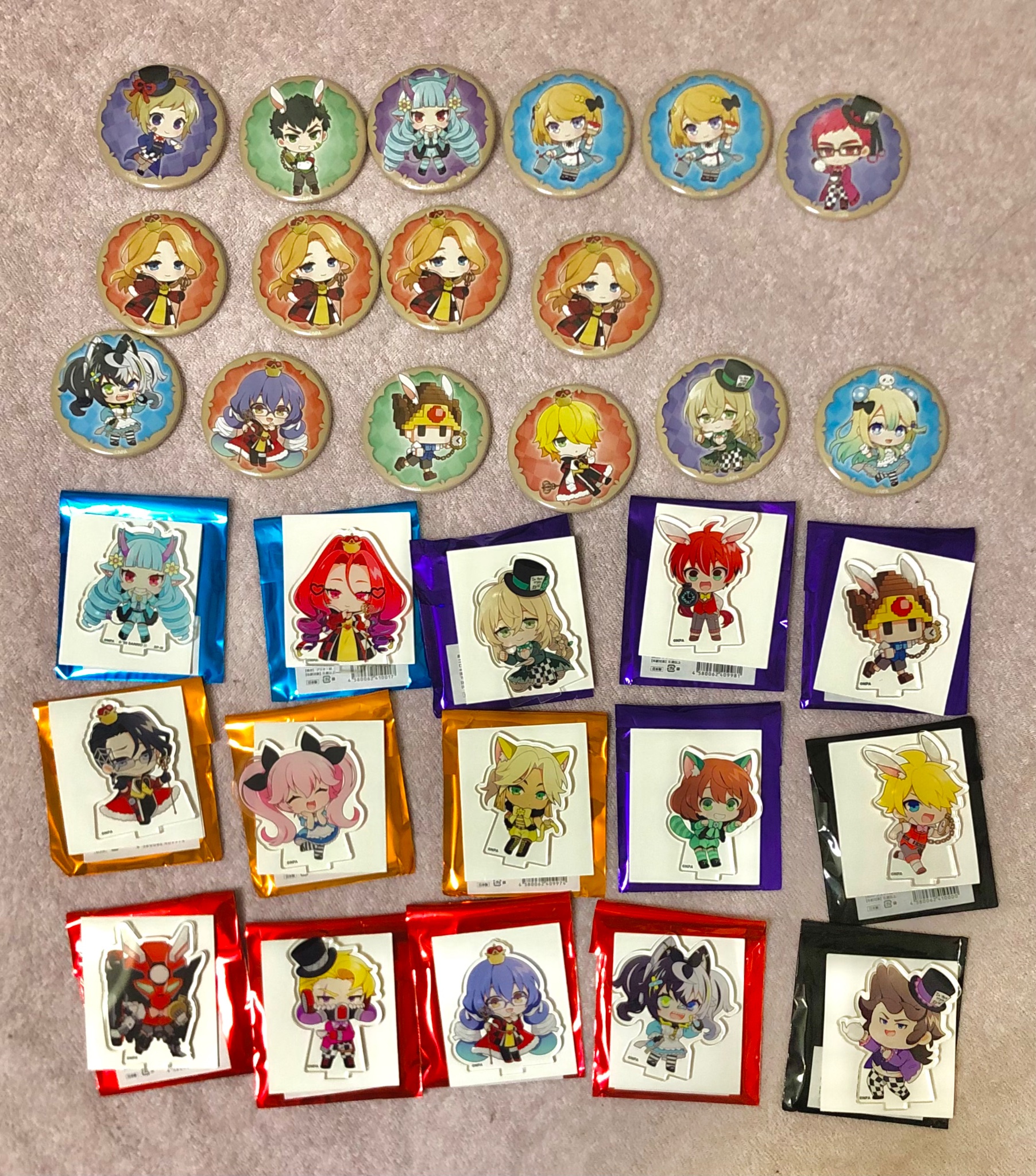 コンパス コラプス スイパラ グッズセット コンパススイパラコラボ コラプス缶バッジ 3個セット - メルカリ