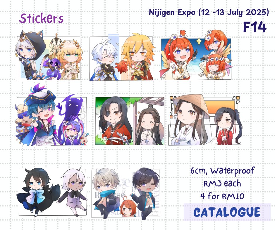 セキ l Xii l Anime Fest! + B30 tweet media