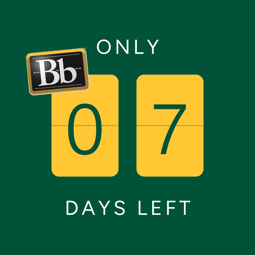 George Mason ITS (@georgemasonits) on Twitter photo β οΈ REMINDER β οΈ Blackboard access ends Tuesday, July 15 for all students, faculty, and staff. Canvas is now George Masonβs official LMSβbe sure to save anything that wasn't migrated to Canvas!
Need help? Use the Help menu in Canvas for 24/7 support or email lms@gmu.edu. β οΈ REMINDER β οΈ Blackboard access ends Tuesday, July 15 for all students, faculty, and staff. Canvas is now George Masonβs official LMSβbe sure to save anything that wasn't migrated to Canvas!
Need help? Use the Help menu in Canvas for 24/7 support or email lms@gmu.edu.