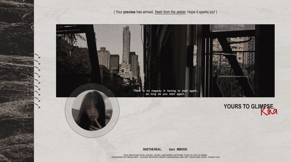 #Kiko Makasih kak <a href="/irvioj/">J.</a> buat layout kerennya.🥹