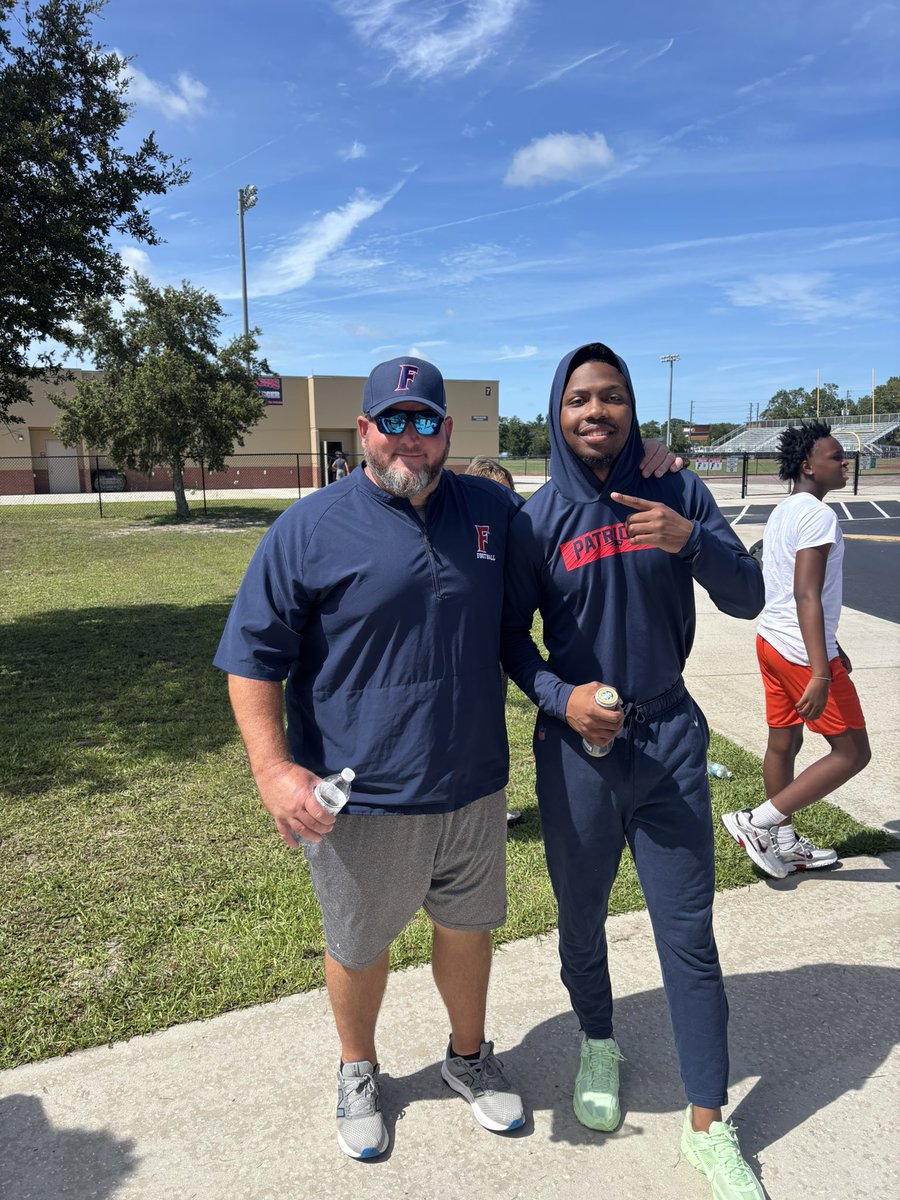 Coach Egan (@coachegan71) on Twitter photo Huge shout out to <a href="/isaiahbolden23/">I.B</a> for stopping by <a href="/FivayHighSchool/">Fivay HS Falcons</a> <a href="/FivayFootball/">Fivay Falcons Football</a> today and talking to our guys about the journey to the NFL out of Pasco county! <a href="/PascoCountyFB/">PascoCountyFB</a> <a href="/Andy_Villamarzo/">Andy Villamarzo</a> <a href="/FlaHSFootball/">FloridaHSFootball.com</a> <a href="/Principal_Fivay/">Erik Hermansen</a> <a href="/CoachTaylorFHS/">Chris Taylor</a> Huge shout out to <a href="/isaiahbolden23/">I.B</a> for stopping by <a href="/FivayHighSchool/">Fivay HS Falcons</a> <a href="/FivayFootball/">Fivay Falcons Football</a> today and talking to our guys about the journey to the NFL out of Pasco county! <a href="/PascoCountyFB/">PascoCountyFB</a> <a href="/Andy_Villamarzo/">Andy Villamarzo</a> <a href="/FlaHSFootball/">FloridaHSFootball.com</a> <a href="/Principal_Fivay/">Erik Hermansen</a> <a href="/CoachTaylorFHS/">Chris Taylor</a>